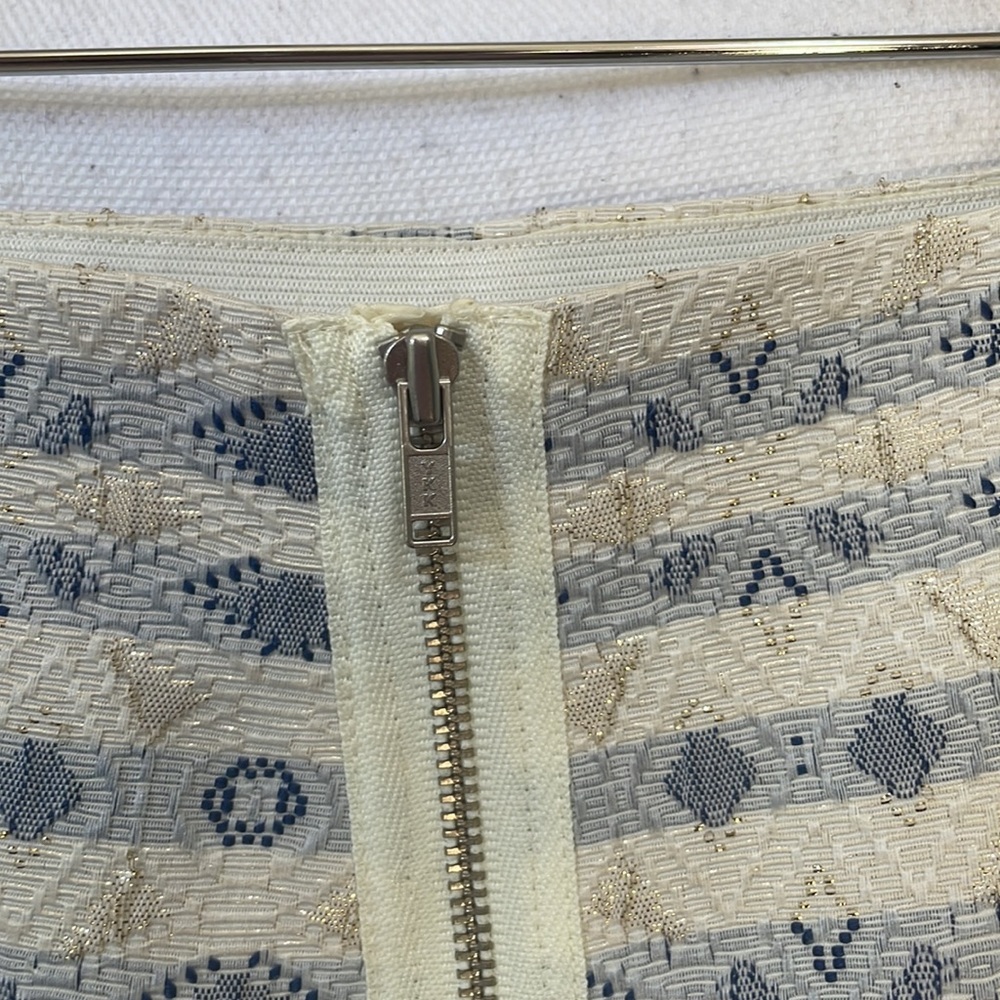 J.CREW JACQUARD FLARE SKIRT - Picture 5 of 14